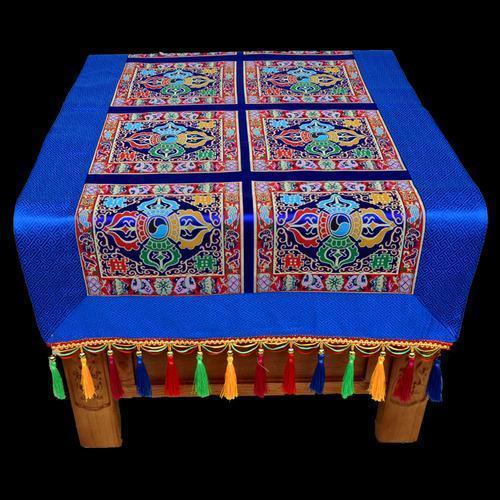Tibetan-Style Folk Wind Tablecloth Custom Retro Long Table Tea Tablecloth Buddha Hall Decoration For Tablecloth Buddha Tablecloth