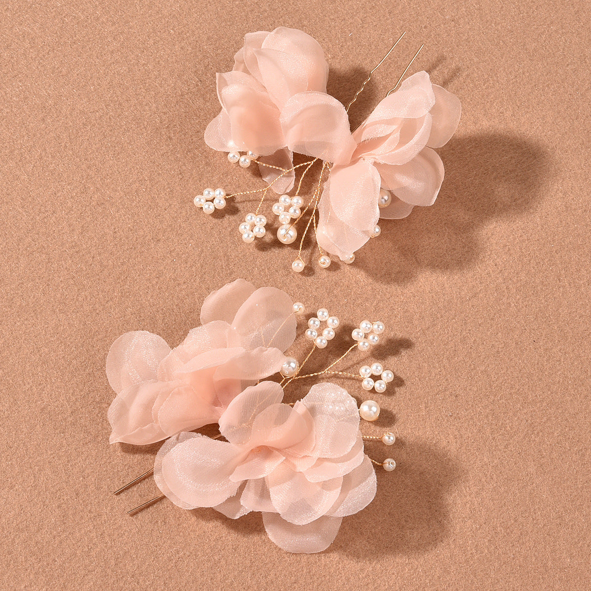 Elegant Pearl U-Shaped Hairpin Bridal Hair Accessories
