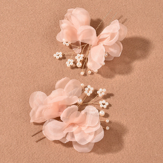 Elegant Pearl U-Shaped Hairpin Bridal Hair Accessories
