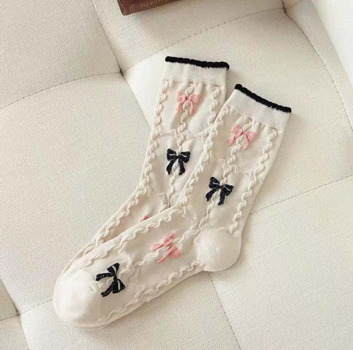 Rufia - Tulip Pattern Socks