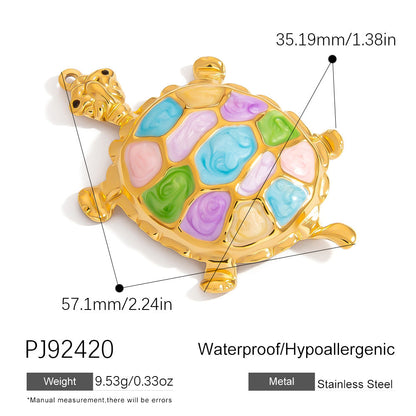 Stylish Floral Stainless Steel Necklace for Women