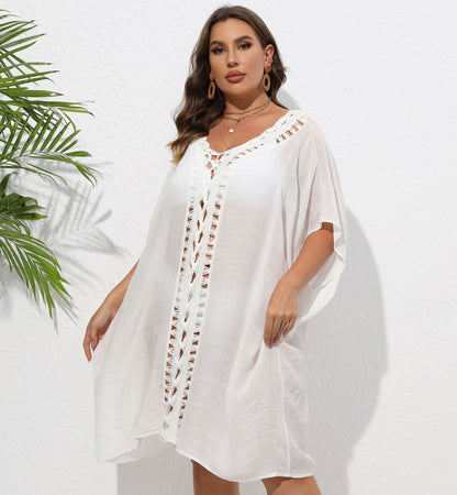 Women'S Bohemian Maxi Dress Loose Beach Cover-Up