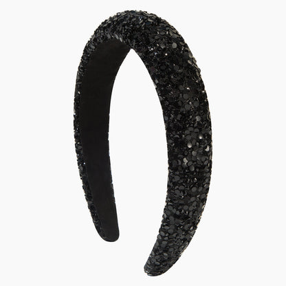 Dopamine Color Crystal Headband for Women - Chic and Versatile Hair Accessory