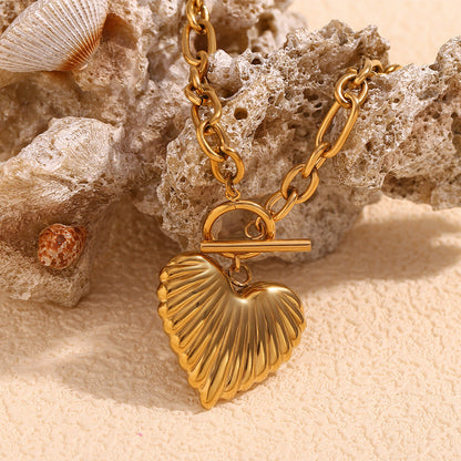 2+ Irregular Chain Love Pendant Necklaces
