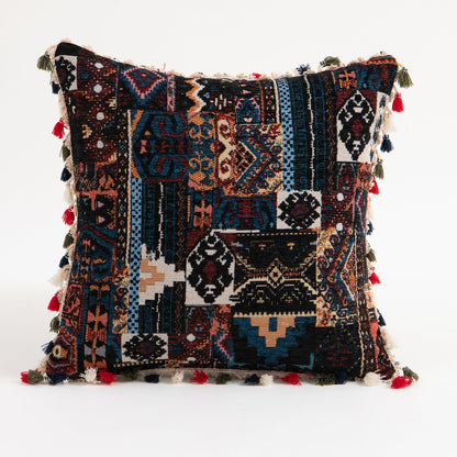 Moroccan Flower Hairball Geometric Throw Pillow Cushion Pillowcase