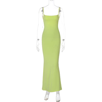 Summer Casual Chiffon Slip Dress for Women