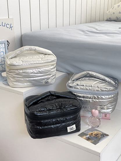 Portable Waterproof Makeup Bag Large Capacity Simple Design