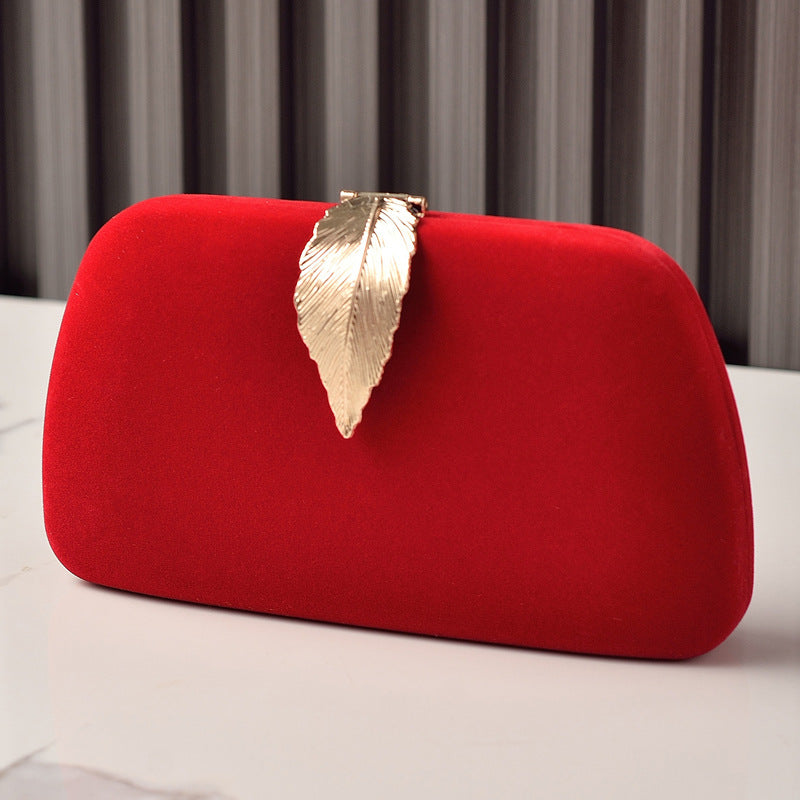 Elegant Velvet Evening Clutch Bag for Parties