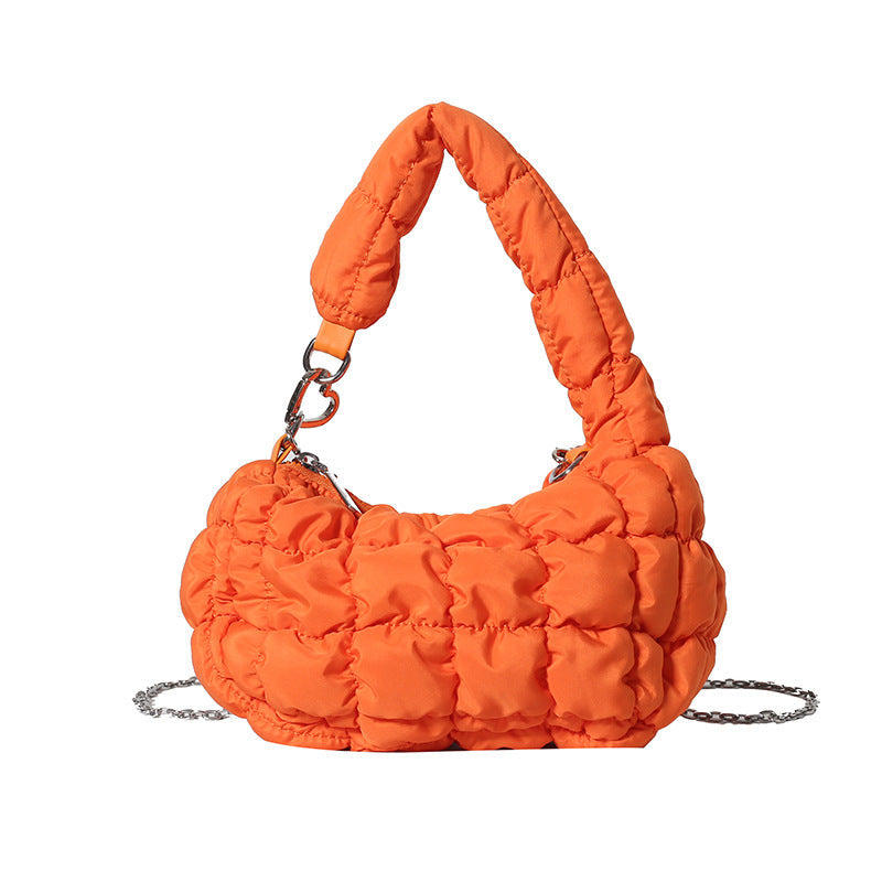 Cute Cloud Puffer Chain Mini Handbag