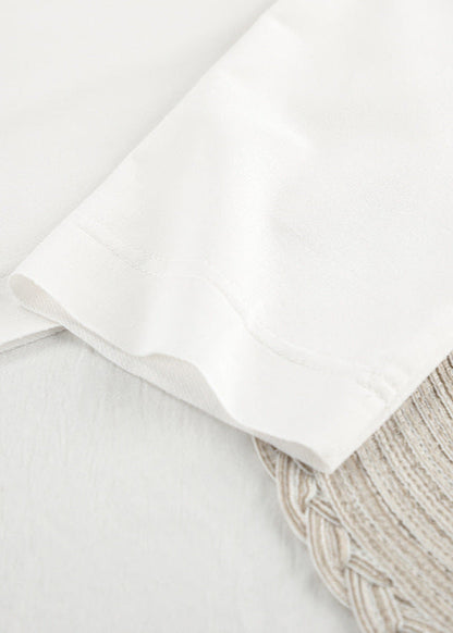 Cozy White Cotton Lounge Set With Teddy Print