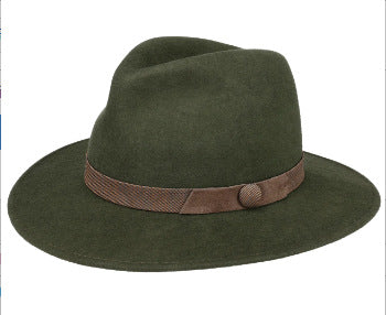 Classic Wool Fedora Hat Stylish Autumn/Winter Hat