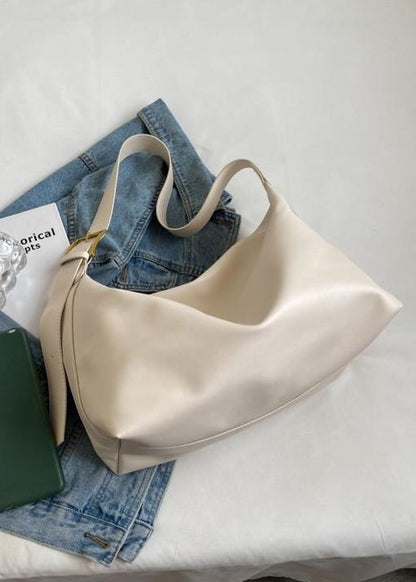 Oversized Hobo Bag Premium PU Material Crescent