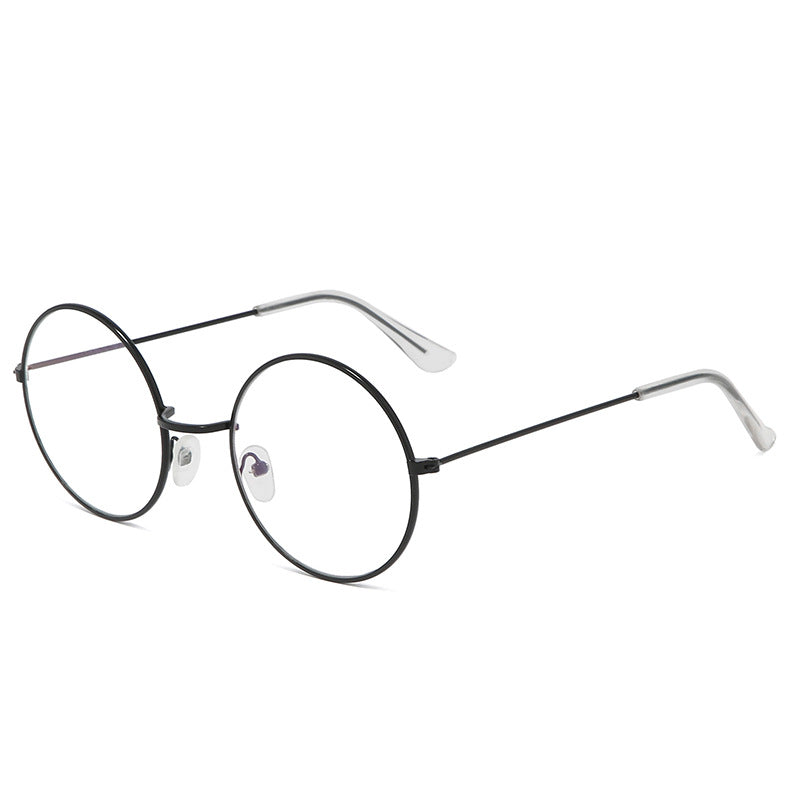 Retro Circular Sunglasses for Men - Vintage Photography Style