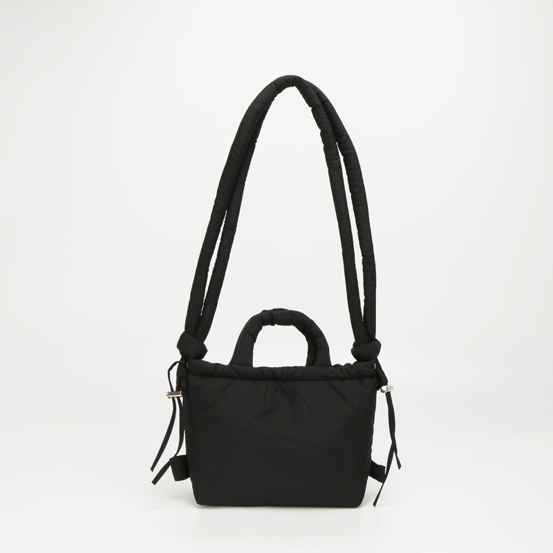 Lightweight Nylon Bucket Bag for Women