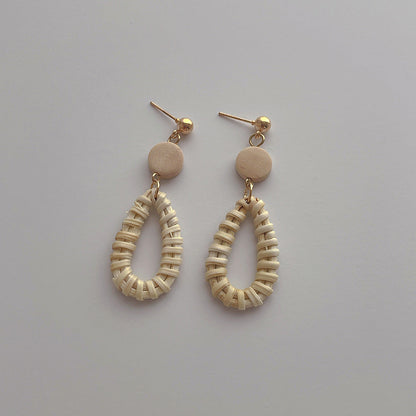 Vintage Geometrical Vacation Drop Earrings