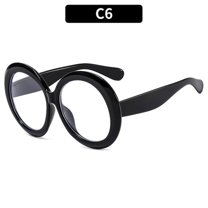 Round Frame UV400 Sunglasses Stylish Retro Fashion
