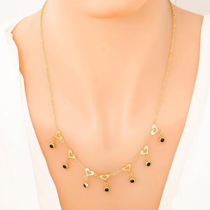 Geometric Design Stainless Steel Necklace for Women