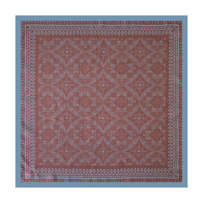 Scarvii - 27.5" Boho Paisley Print Scarf - Vintage &amp; Light