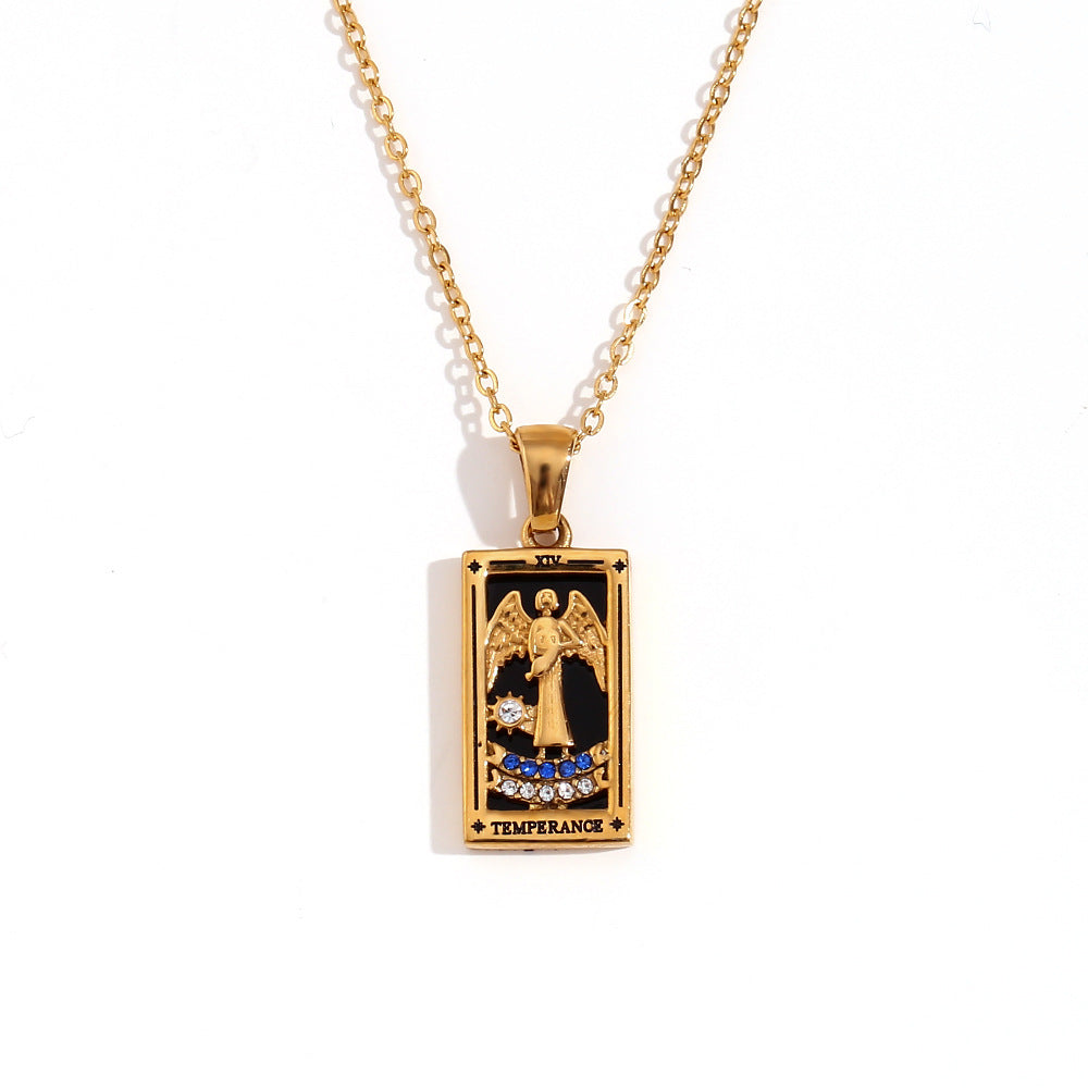 2+ Vintage Zircon Pendant Necklaces