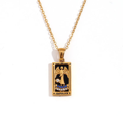 2+ Vintage Zircon Pendant Necklaces