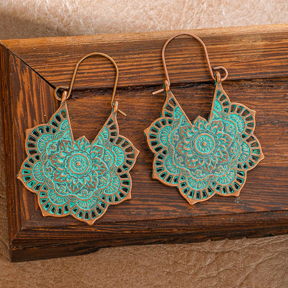 Ethnic Style Fashion Earrings Set Creative Autumn Jewelry