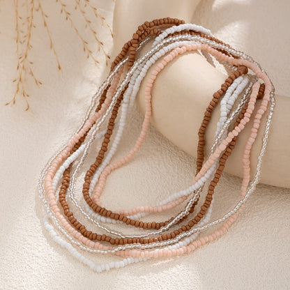Sexy Bead Summer Waist Chain Set
