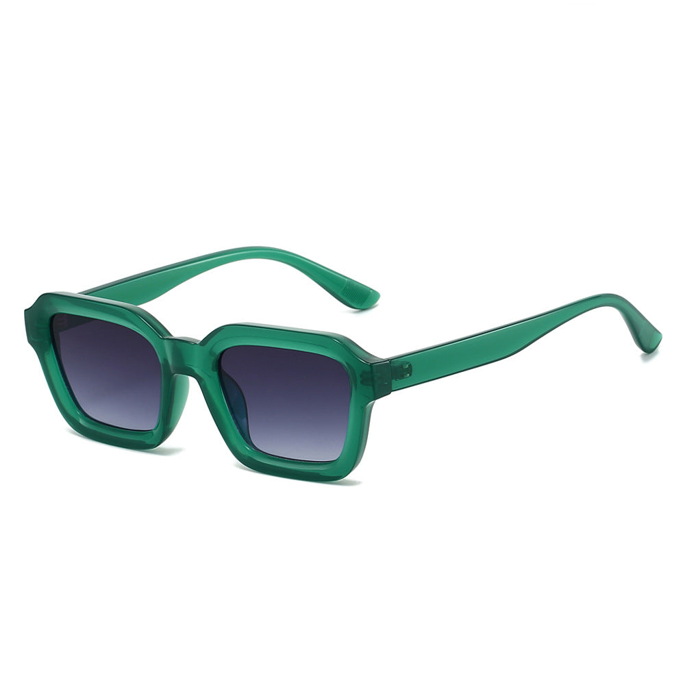 Trendy Square Frame Sunglasses for Men Stylish UV400 Protection