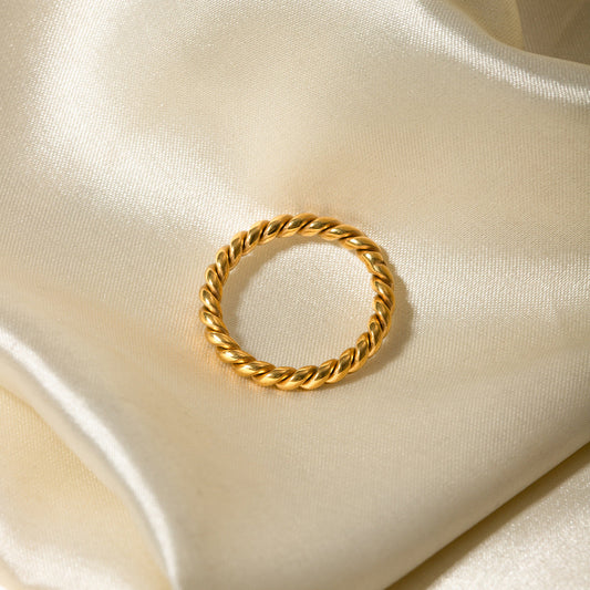 Simple Braided Twist Ring