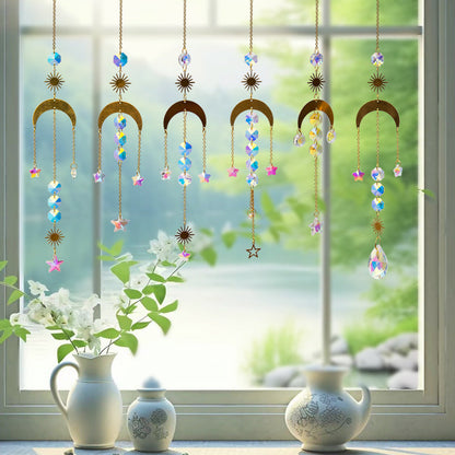 Window Colorful Hanging Crystal Decoration