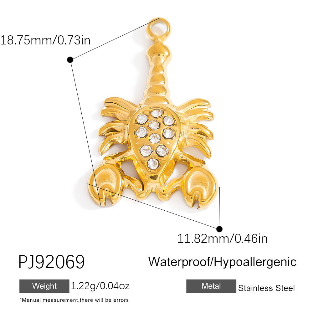 Bohemian Style Stainless Steel Beach Pendant Necklace