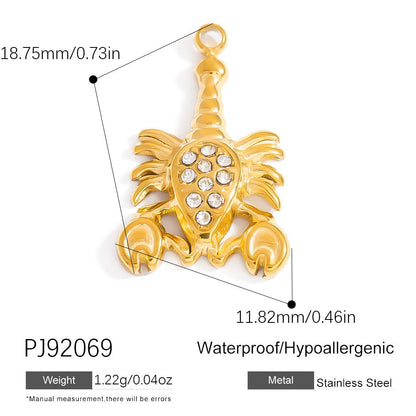 Bohemian Style Stainless Steel Beach Pendant Necklace