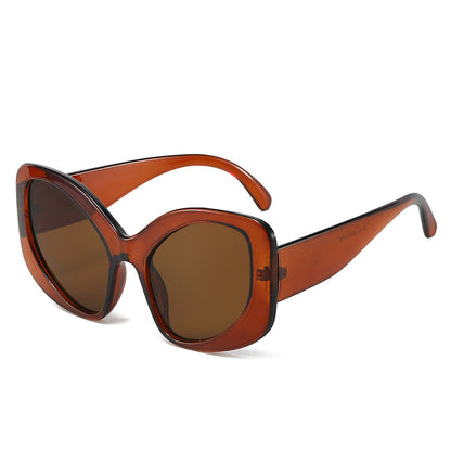 Exaggerated Shape UV400 Sunglasses Trendy Cat Eye Shades