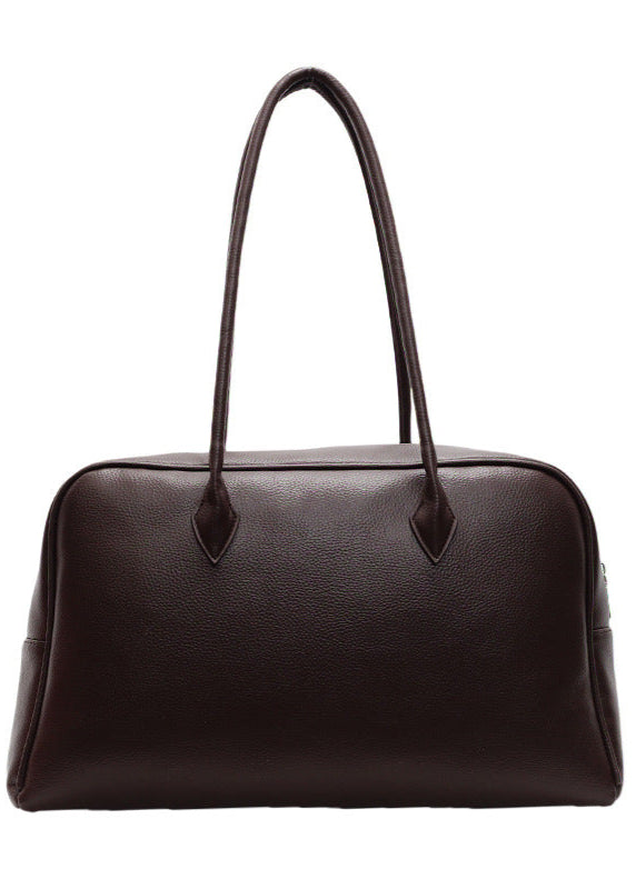 Structured Shoulder Bag Premium PU Leather