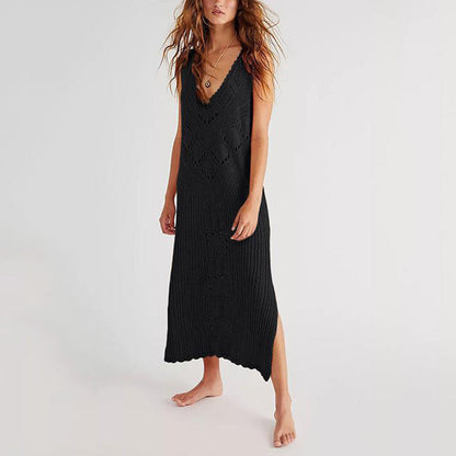 Beach Blousevest Knit Blousebeach Knit Resort Skirt