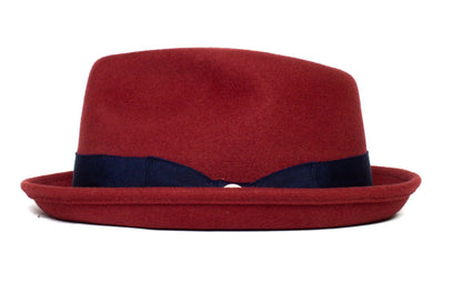 Women’s Wool Felt Hat with Bow Detail - Vintage Style