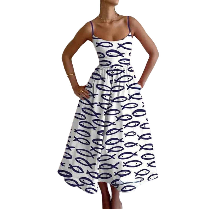 Elegant Floral Maxi Dress for Women