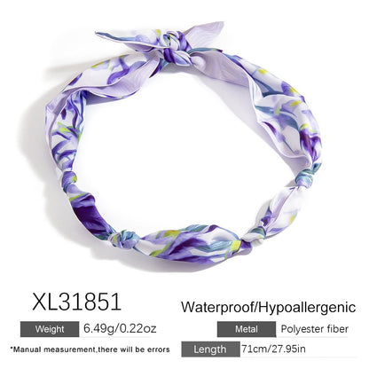 Stylish Floral Stainless Steel Necklace for Women