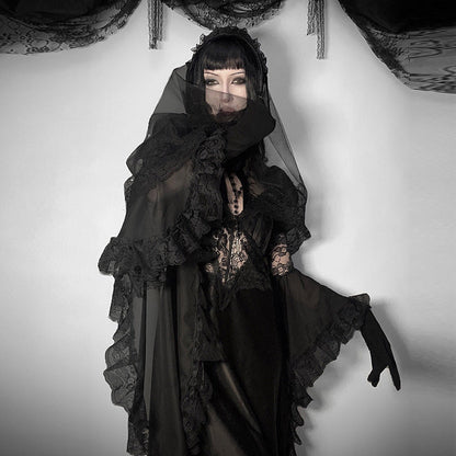 Chic Black Chiffon Kimono Cardigan Elegant Casual Summer Wear
