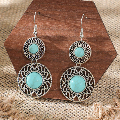 Trendy Tassel Drop Earrings Vintage Boho Statement Jewelry