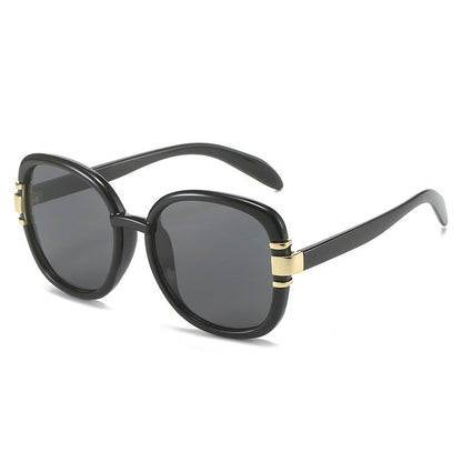 Trendy Oval Sunglasses Fashionable Street Style Sunglasses
