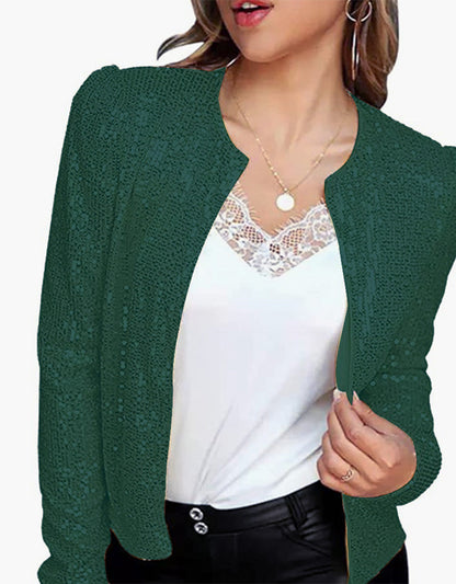 Trendy Casual Sequin Jacket Lightweight Streetwear
