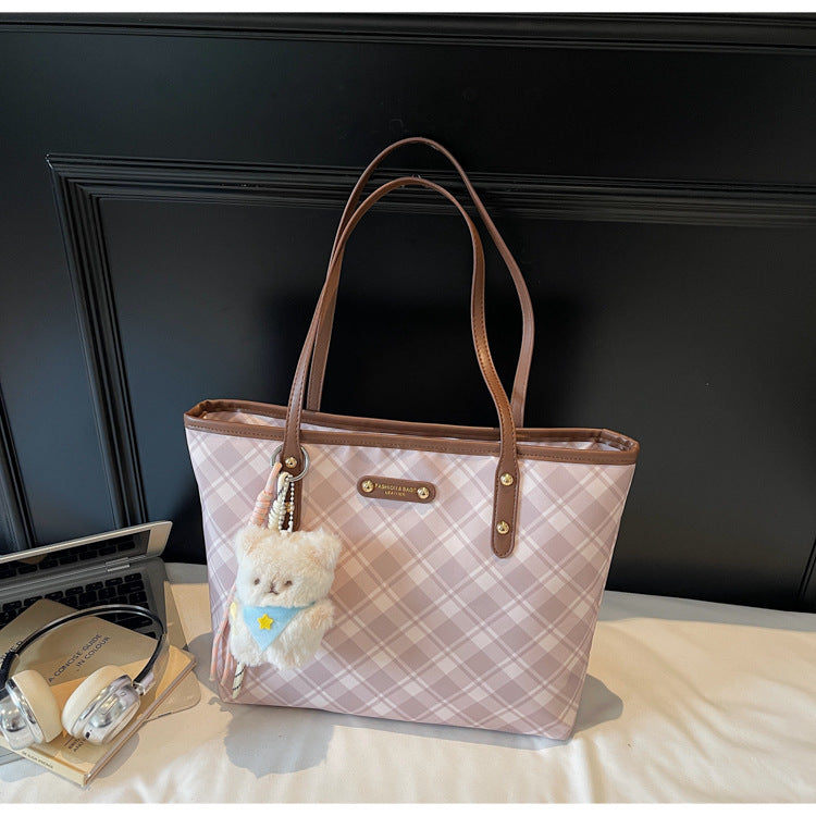 Retro Stylish Tote Bag for Women Large Capacity