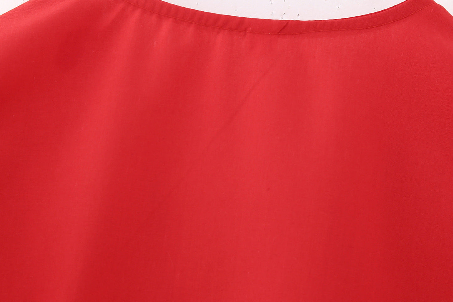 Cute Tie Front Round Neck Pullover Top