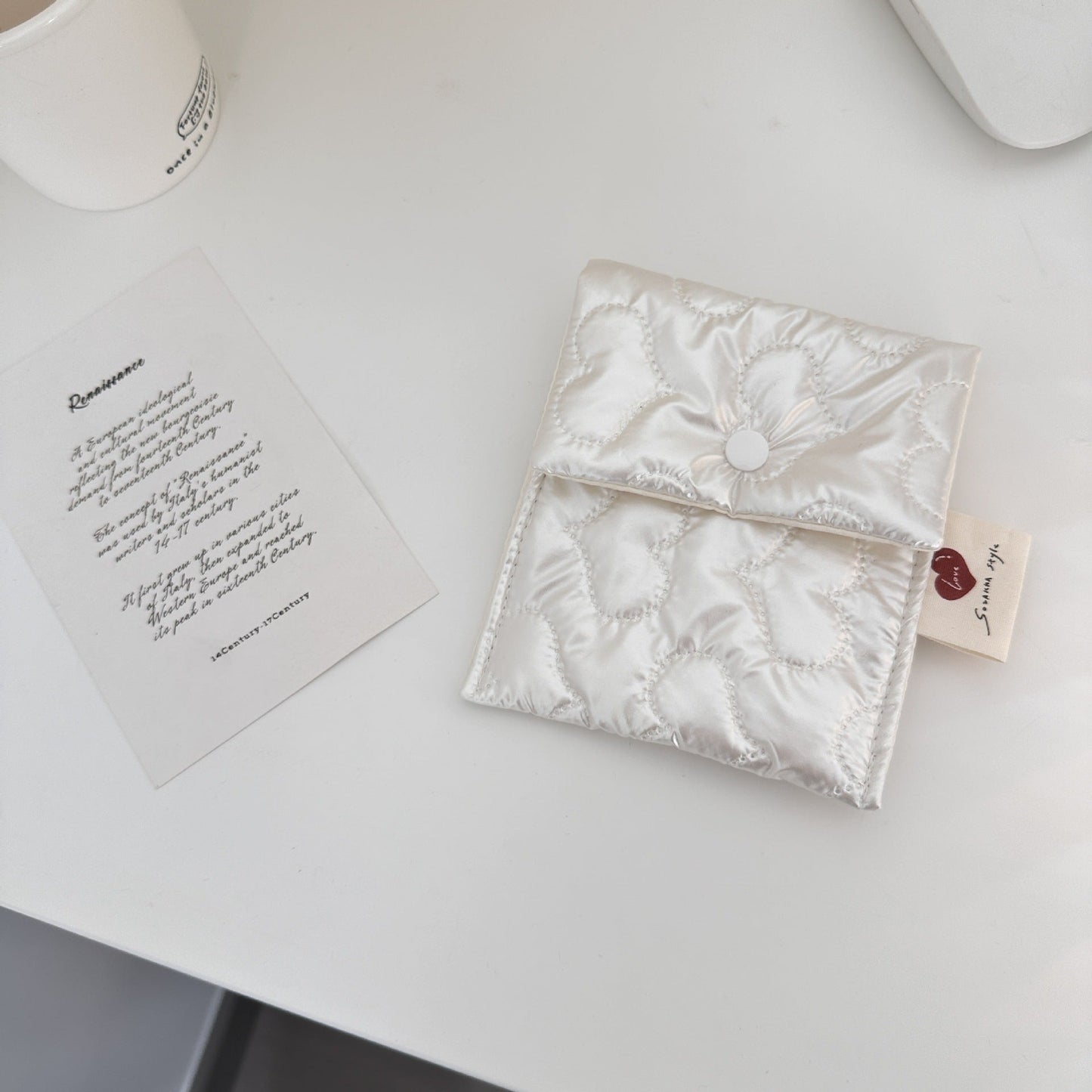 Love Bow Portable Mini Make Up Bag