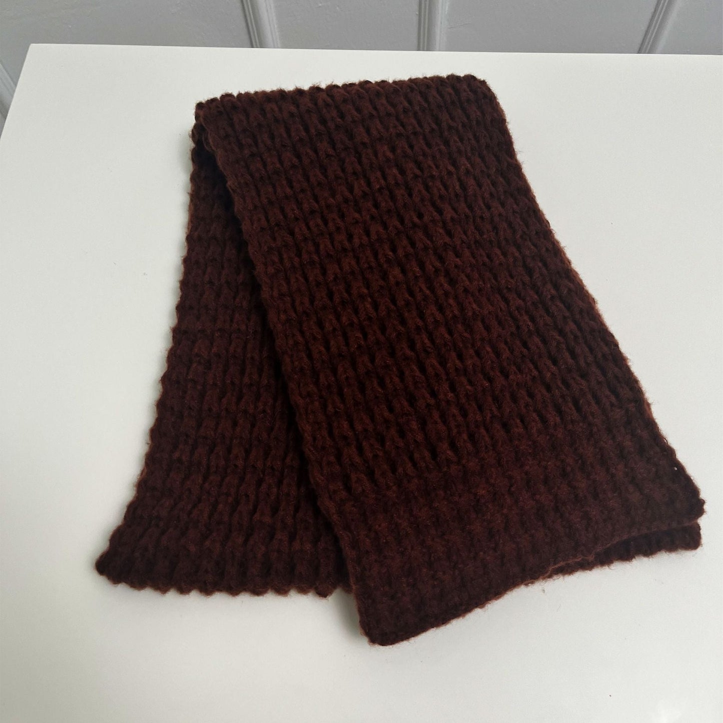 Solid Color Long Shawl Knit Soft Scarf