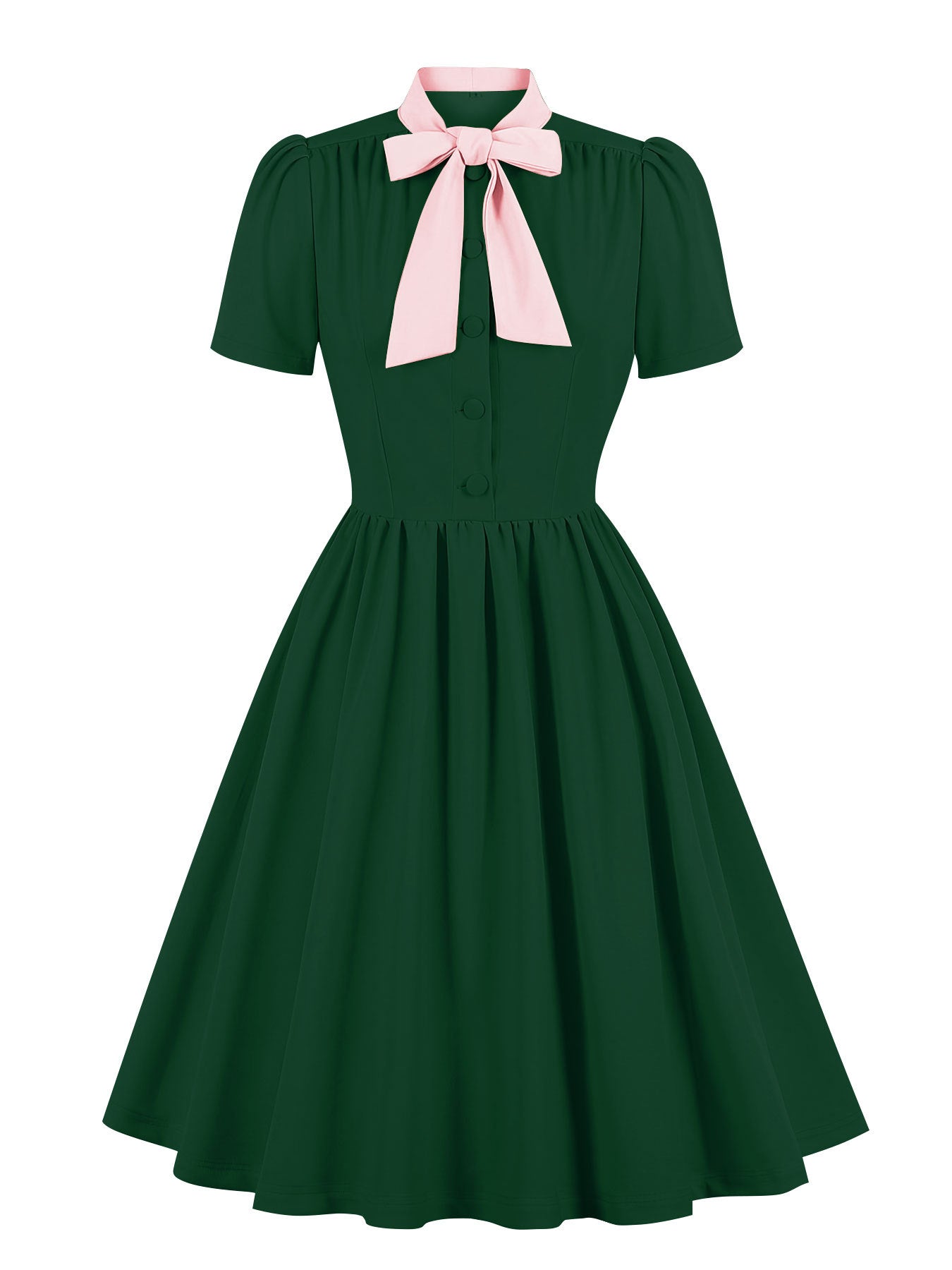Elegant Red Midi Dress With Tie Waist