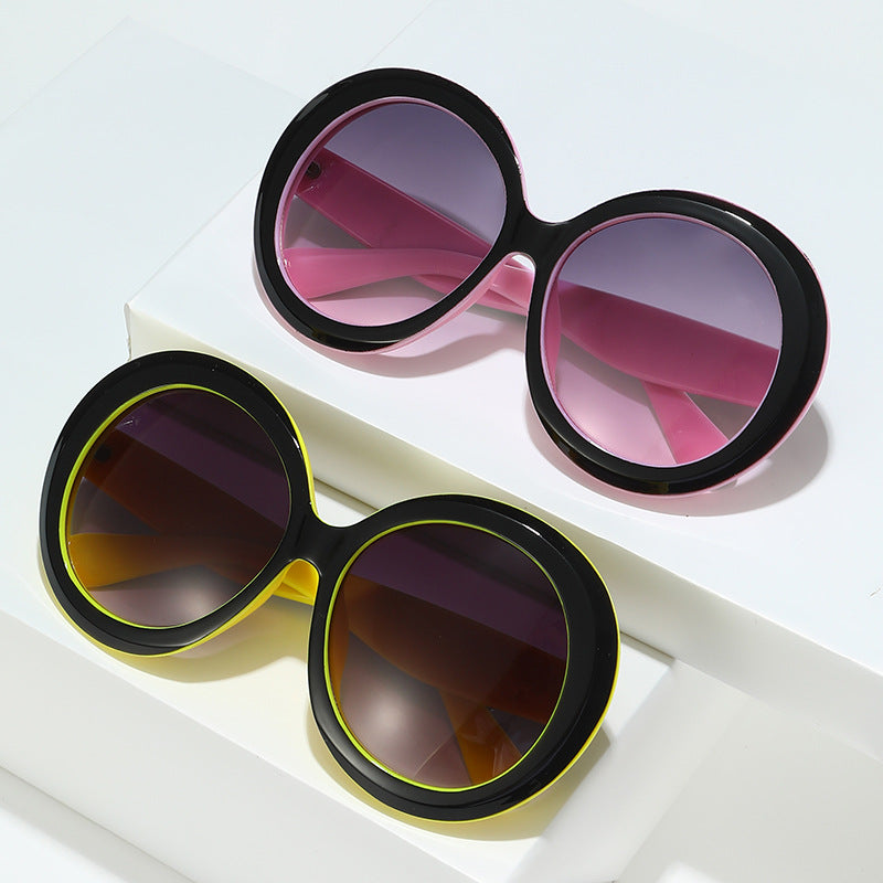 Trendy Round Frame Sunglasses for Women