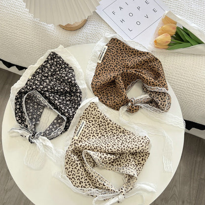 Haila - Farmhouse Romantic Floral Headscarf