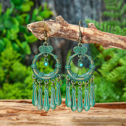 Vintage Geometric Earrings Set Bohemian Style