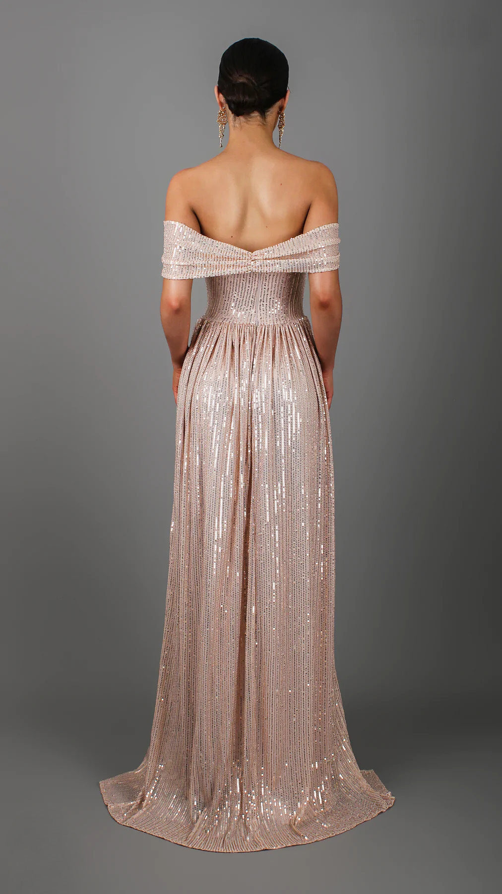 Autumn/Winter Sequin Slim Dress Slip Dress